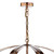 Dar Lighting Dar  SYM0664 Symbol 6 Light Dappled Copper Ceiling  Pendant 