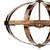 Dar Lighting Dar  SYM0364 Symbol 3 Light Dappled Copper Ceiling  Pendant 
