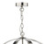 Dar Lighting Dar SYM0346 Symbol 3 Light Satin Chrome Ceiling  Pendant 