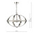 Dar Lighting Dar SYM0346 Symbol 3 Light Satin Chrome Ceiling  Pendant 