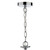 Dar Lighting Dar  OLE0550 Oleana 5 Light Polished Chrome Ceiling Pendant 