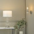 Dar Lighting Dar OLE4250 Oleana 1 Light Polished Chrome Table Lamp 