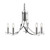 Searchlight 4165-5CC Ascona 5 Light Chrome Ceiling Pendant