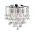 Searchlight 3494-4CC Dorchester 4 Light Crustal Semi Flush