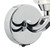 Dar Lighting Dar  VIT0750 Vito 1 Light Polished Chrome Wall Light 