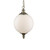 Searchlight 3051AB Pendants Antique Brass/Opal Glass Pendant
