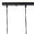 Dar Lighting Dar MID0322 Midi 3 Light Black/Copper Bar Pendant 