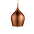 Searchlight 6461-26CU Vibrant Copper Aluminium Ceiling Pendant