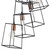 Dar Lighting Dar  TOW0622 Tower 6 Light Matt Black/Copper Cluster Pendant 