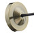 Dar Lighting Dar  RAY0775 Ray 1 Light Antique Brass Wall Light 