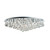 Searchlight 9598-8CC Hanna 8 Light Chrome Flush Fitting