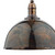 Dar Lighting Dar  YOK0163 Yoko 1 Light Mottled Bronze Ceiling Pendant 
