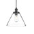 Searchlight 3228BK Pyramid 1 Light Matt Black/Glass Pendant