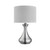 Searchlight 2750SS 1 Light Satin Silver Touch Table Lamp