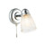 Dar Lighting Dar  CED0738 Cedric Polished Chrome Bathroom Wall Spotlight 