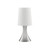 Searchlight 3922SS 1 Light Satin Silver Touch Table Lamp