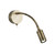 Searchlight 2256AB Antique Brass Flexi Arm LED Wall Light