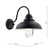 Dar Lighting Dar  DYN0722 Dynamo 1 Light Black Outdoor Wall Light 