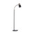 Dar Lighting Dar  BON4954 Bond 1 Light Matt Black and Copper Floor Lamp 