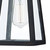 Dar Lighting Dar DUV1522 Duval 1 Light Matt Black Outdoor Wall Light 