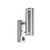Searchlight 1318-2-LED Stainless Steel Outdoor LED Wall Light