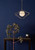 Dar Lighting Dar  ORS0135 Orsini 1 Light Gold Ceiling Pendant 