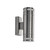 Searchlight 2018-2-LED 2 Light Steel Outdoor Wall Light