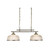 Searchlight 3592-2AB Bistro Li Antique Brass Ceiling Bar