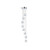 Searchlight 6778-8-LED 8 Light Ice Cube Chrome Ceiling Fitting
