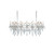 Searchlight 80614-14CC 14 Light Chrome/Crystal Pendant Bar