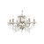 Searchlight 8736-6SS 6 Light Satin Silver Chandelier