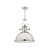 Dar Lighting Dar  ARO0138 Arona 1 Light Polished Nickel Ceiling Pendant 
