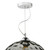 Dar Lighting Dar  AUL0110 Aulax 1 Light Smoked Glass Ceiling Pendant 