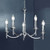 Fran LF2090/5 Petrushka 5 Light Chrome Ceiling Fitting