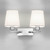 Fran LF2082/2/1123 Hexx 2 Light Chrome Wall Bracket