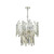 Dar Lighting Dar ODI0620 Odile 6 Light Polished Nickel Ceiling Pendant 