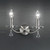 Fran LF2225/2 Monaco 2 Light Wall Bracket