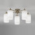 Fran LF2253/5 Decima 5 Light Semi Flush Fitting