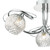 Dar Lighting Dar  REH0350 Rehan 3 Light Polished Chrome Semi Flush Fitting 