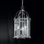 Fran AL7008/3 Madison 3 Light Chrome Lantern