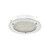 Dar Lighting Dar  PET5250 Peta Polished Chrome Bathroom Flush Light 