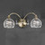 Fran LF2296/2 Jura 2 Light Bronze Wall Light