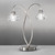 Fran LT972 Twista 2 Light Satin Nickel Table Lamp