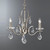 Fran LF2298/3 Willow 3 Light Satin Nickel Ceiling Pendant