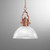 Fran HCP113/955 Charter 1 Light Antique Copper Pendant