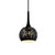 Fran HCP138 Perfora Black Ceiling Pendant
