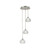 Fran LF2343/3 Tizzy 3 Light Chrome Ceiling Pendant