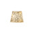 Fran 1083 Cream/Gold Silk Candle Shade