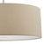 Dar Lighting Dar  RON8629 Easy Fit Taupe Pendant 