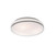 Fran FC5783 Chrome White Glass Bathroom Ceiling Fitting